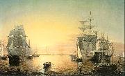 Fitz Hugh Lane Boston Harbor oil painting artist